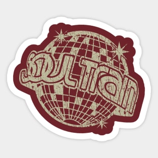 RETRO STYLE - SOUL TRAIN DANCING WHITE 70S Sticker